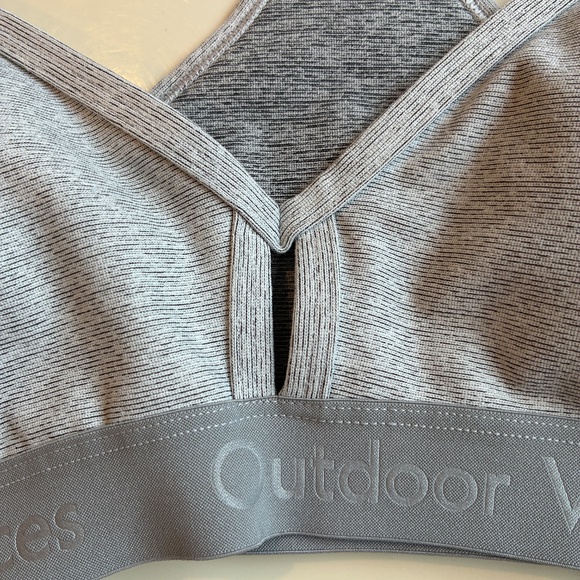 Outdoor Voices Steeplechase Gray Sports Bra Size M - Picture 3 of 5